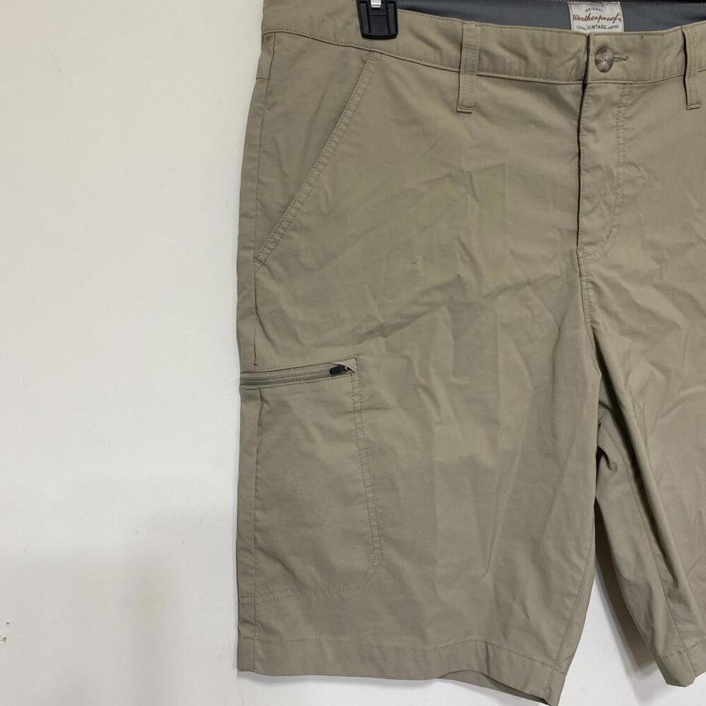Weatherproof vintage Shorts Mens 38 Lightweight  Beige Quick Dry  Regular Fit - Picture 3 of 15
